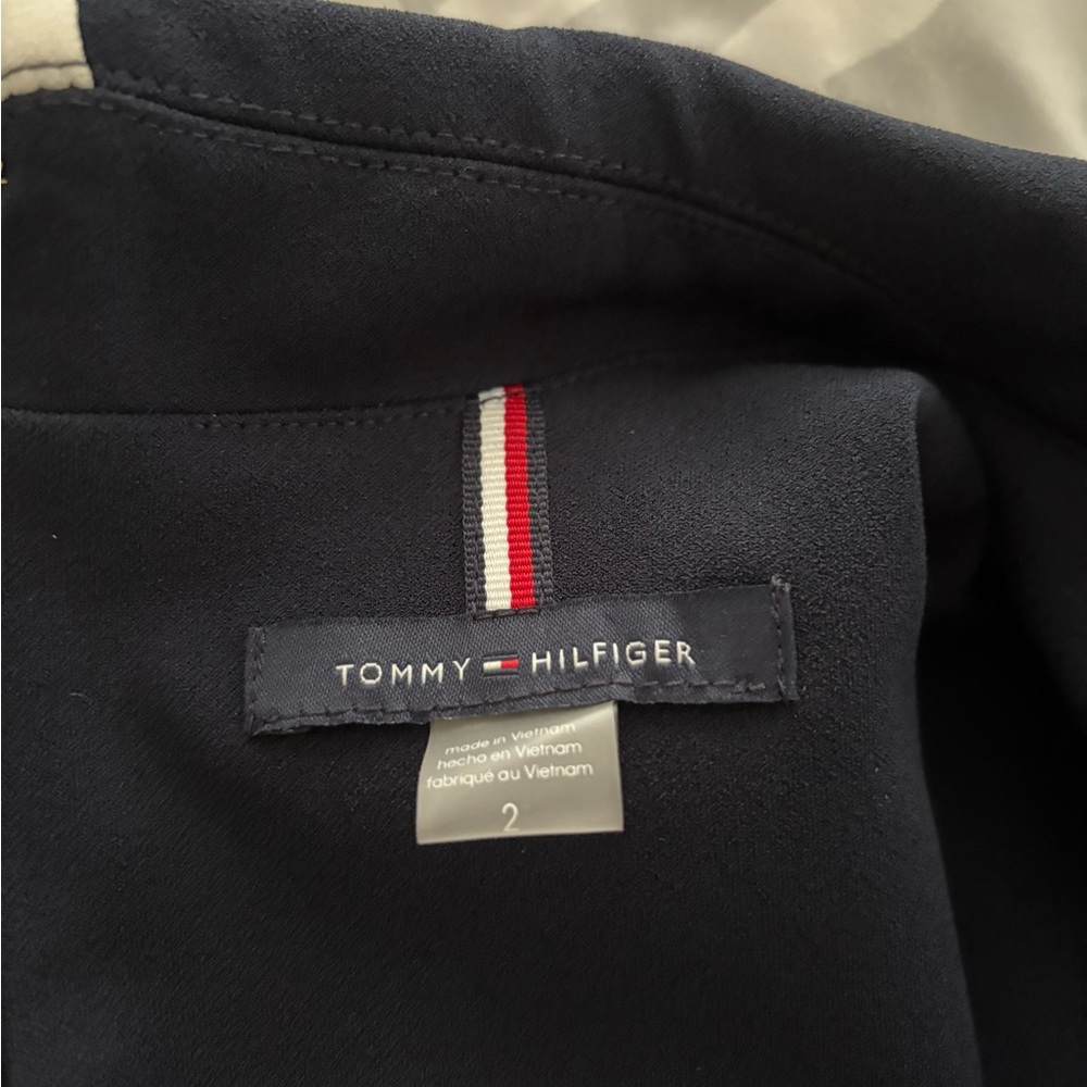 Tommy Hilfiger Navy jumpsuit with White Accents - Picture 3 of 4
